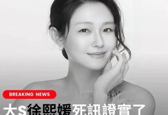 大S火急火燎的一生：突然闪婚，突然离婚，突然二婚，连去世都很突然