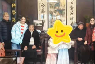 郭富城回安徽拜年被偶遇，老婆方媛穿着低调