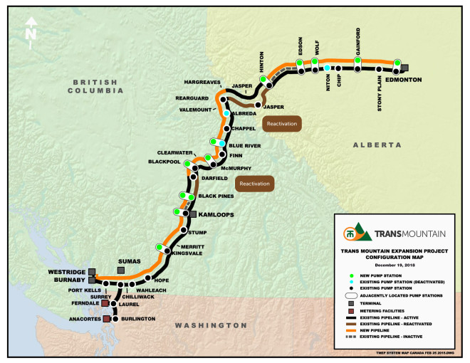 Trans Mountain - Planning the Route