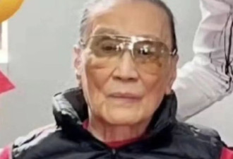 林家栋给干爹拜年，89岁谢贤正襟危坐表情严肃