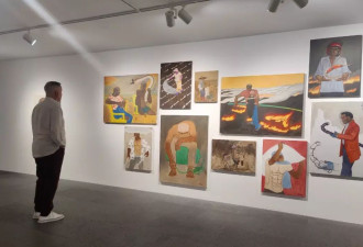 广东湛江大哥，43岁转行，10年画尽底层荒诞