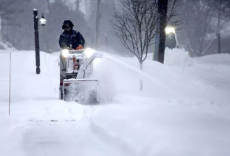 美国东北2场暴风雪接力强袭,国家气象局:不宜外出