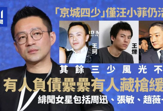 汪小菲名列京城四少 另3少有人藏枪有人负债 仅他全身而退