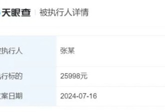 张纪中夫妇，被申请强制执行！