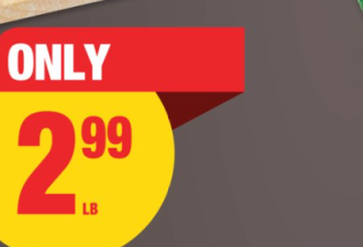 多伦多超市特价：牛奶$4.88！草莓、菠萝$1.99！西兰花$0.99