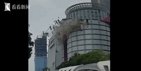 视频曝光!台湾知名百货大楼爆炸,有一家7口全送医