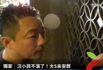 大S还未安葬！汪小菲携马筱梅悄悄回京,未带走...