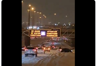 "滑雪出门"!多伦多破纪录暴雪埋城:机场、高速全瘫!周末再下20cm!
