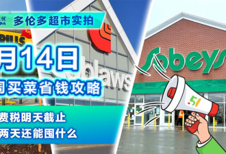 2月14日多伦多超市实拍！免税最后两天买什么；情人节牛排特价战