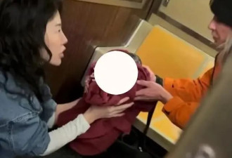 纽约黑人孕妇地铁生娃 亚裔女子好心助产却发现.....