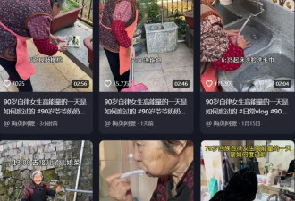 “从鸡打鸣干到狗睡觉”，90岁高能量老奶卷翻年轻人