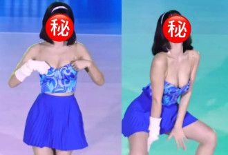 啦啦队美女“衣服不停滑下来” 走光边缘跳完整支劲舞获大赞专业