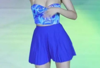 啦啦队美女“衣服不停滑下来” 走光边缘跳完整支劲舞获大赞专业