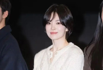 宋慧乔新剧毛衣+半裙这套火了 太淑女范儿了吧