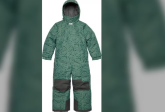 热门户外运动品牌召回儿童雪服：含有霉菌 已售出3000多套