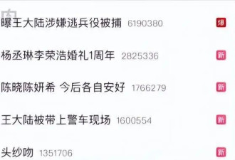2天6个瓜！顶流婚变，王大陆被抓，当红小花生娃，内娱的瓜真劲爆