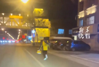 外卖员因病只能跑步送餐？众包站长：他说身体无异常