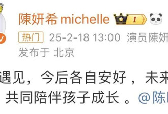 双陈离婚 | 陈妍希被造的谣，快赶上大 S 了