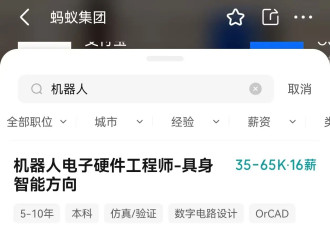 蚂蚁进军人形机器人？百万年薪招人 ...