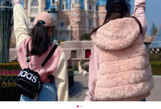 文章俩女儿去迪士尼玩，16岁爱马像马伊琍