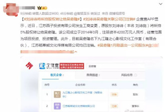 刘诗诗、吴奇隆分割财产？婚后资产缩水9亿