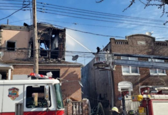 纽约华人社区空屋大火 非法占屋者被活活烧死