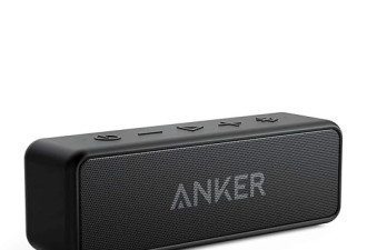 Anker Soundcore 2便携式蓝牙扬声器，带有12W立体声声音