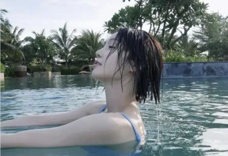 韩国知名女星晒泳装照，网友：完全看不出是40岁