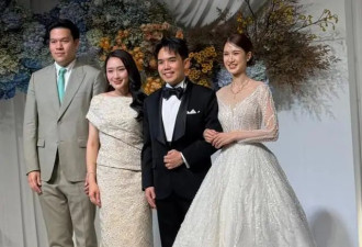 38岁泰国美女总理“闹”婚礼,踩恨天高撒花玩得嗨
