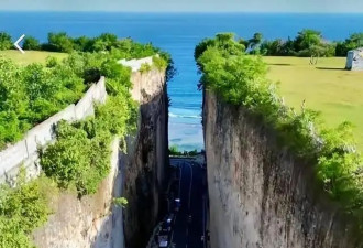 探秘巴厘岛小众奇观 潘达瓦悬崖公路的震撼之旅