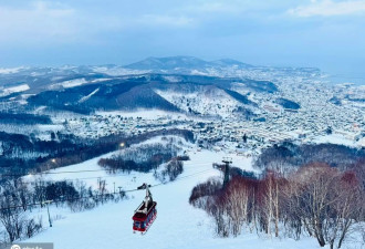 日本北海道小樽天狗山滑雪场：滑雪爱好者的天堂