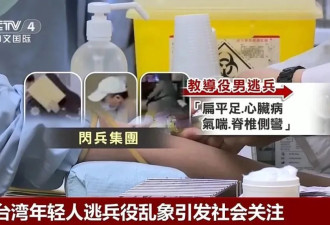 赖清德忙着买武器，台湾年轻人忙着逃兵役