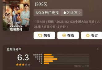 六姊妹豆瓣开分，6.3分是不是太低了？