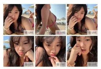 贾静雯19岁大女儿晒比基尼戴鼻环，继父不理解...