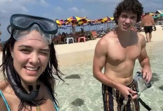 钟丽缇大女儿恋情曝光，外籍男友身材健硕，爱穿泳装秀丰满身材