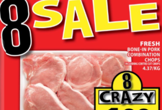 多伦多超市特价：10lb土豆$1.99！草莓$1.94！羊肩排$4.99/lb