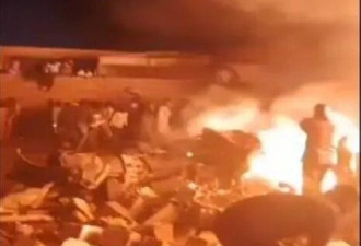 惨剧：一架飞机首都地区坠毁，已致46人死