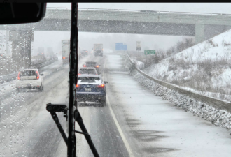 警报拉响!多伦多"连下2天雪"!高速大乱!极寒+25cm暴雪杀回安省!