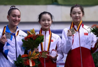 恭喜 中国体操又一美少女崛起