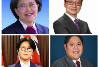 安省省选5名华裔成功闯入省议会：彭锦威、韦邱佩芳三连任