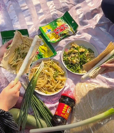 “山东风野餐”成开春第一网红潮流