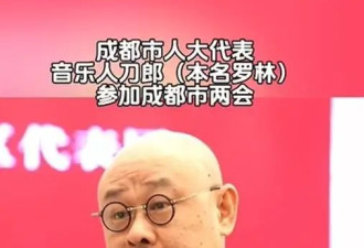 刀郎首次以新身份亮相，在成都两会现场接受采访