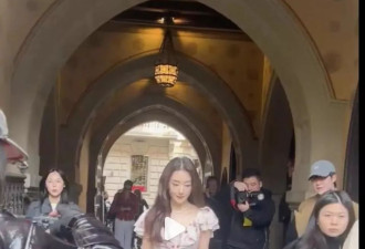 郭富城妻子摆拍土味，董力媳妇随拍就是大片