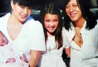 钟丽缇两个女儿正脸照流出，颜值都不输妈妈