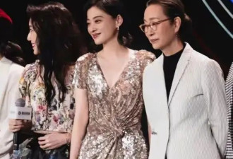 49岁梅婷瘦身后更美，穿丝绒鎏金裙高级大气，美成贵妇差点认不出