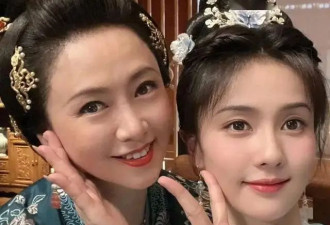 翁虹带女儿探班白鹿，18岁刘莳美貌不输女明星，比妈妈更灵动