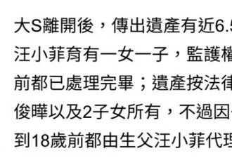曝具俊晔承担大S房贷！若没人愿意缴纳,豪宅将...