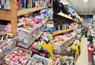 大型盗窃赃物仓库化身商店！遭洛城警方查封