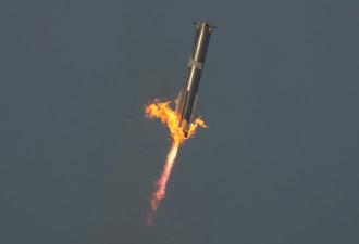 同一天 SpaceX星舰爆炸 月球登陆“没站好”