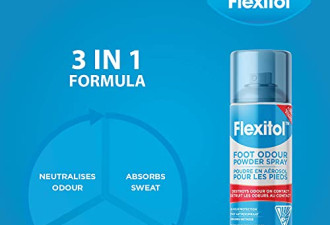 9 折, Flexitol 粉末喷雾剂 - 脚和鞋子的除臭剂